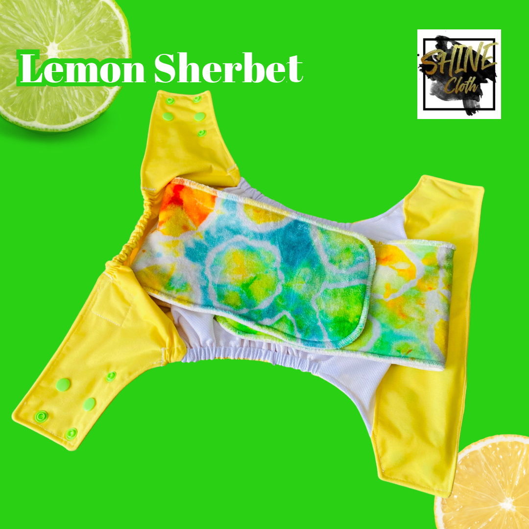 Lemon Sherbet AIO Diaper