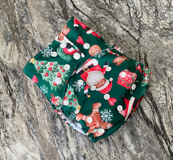 Santa’s Wonderland Cloth Diaper Cover