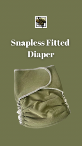 Snapless Fitted Diaper