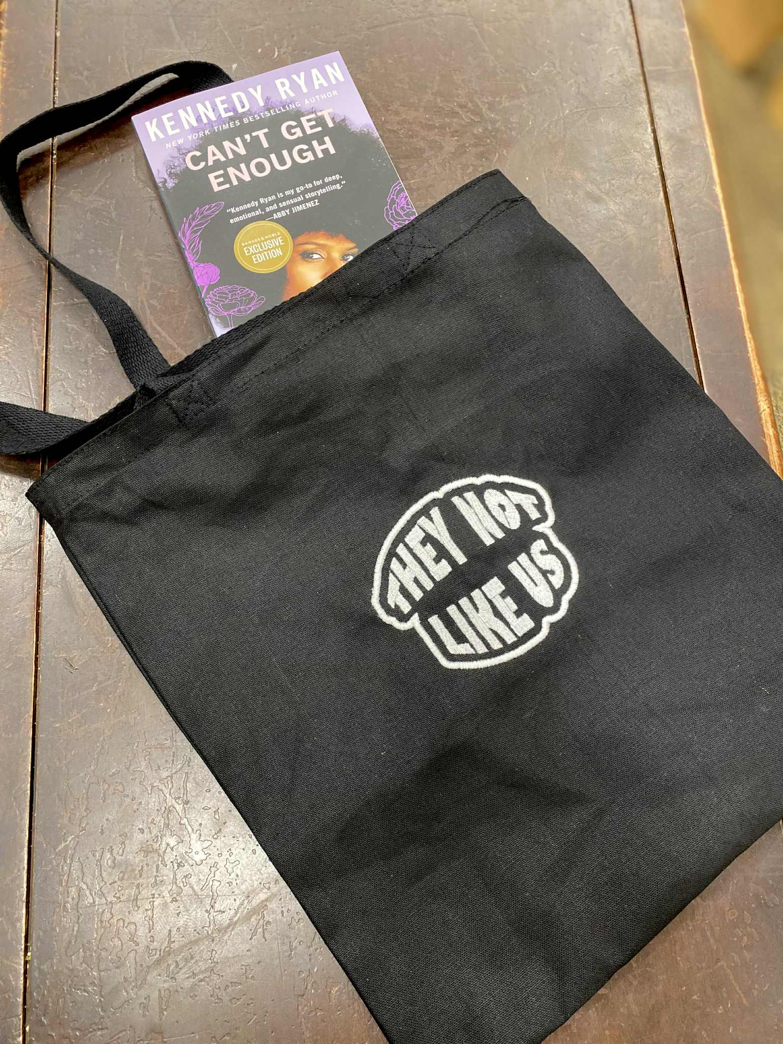 “They Not Like Us” Organic Tote Bag